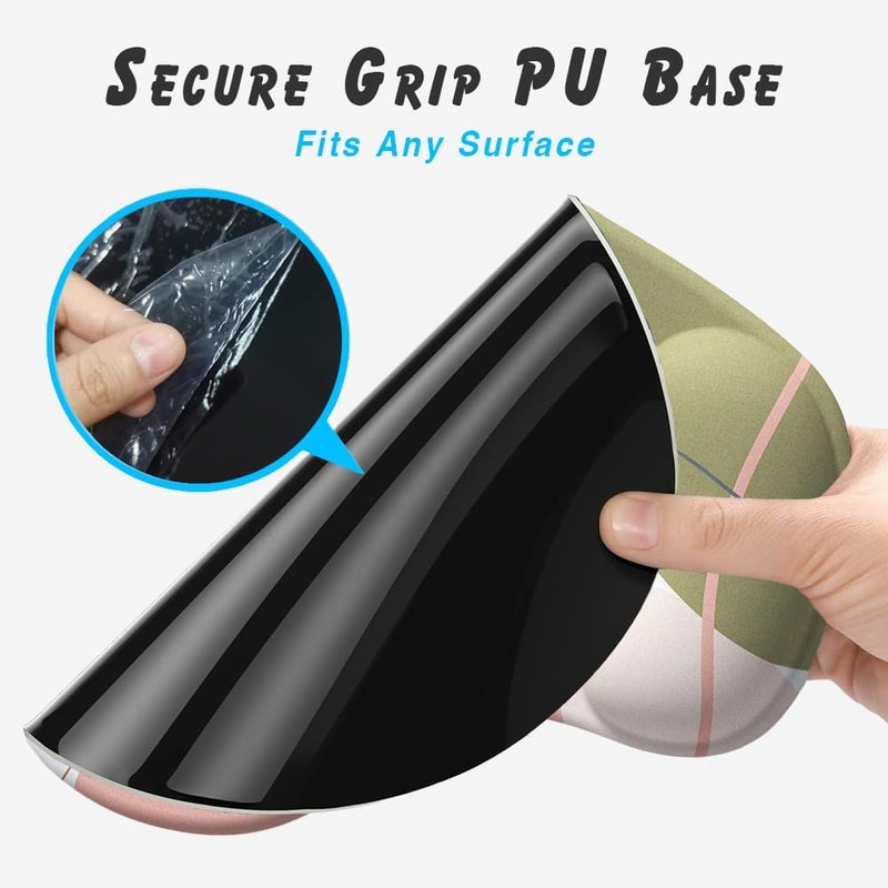 DemonChest Office Mousepad with Gel Wrist Support - Ergonomic Gaming Desktop Mouse Pad Wrist Rest - Design Gamepad Mat Rubber Base for Laptop Computer -Silicone Non-Slip Special-Textured Surface (15EaethyA) - Image 5